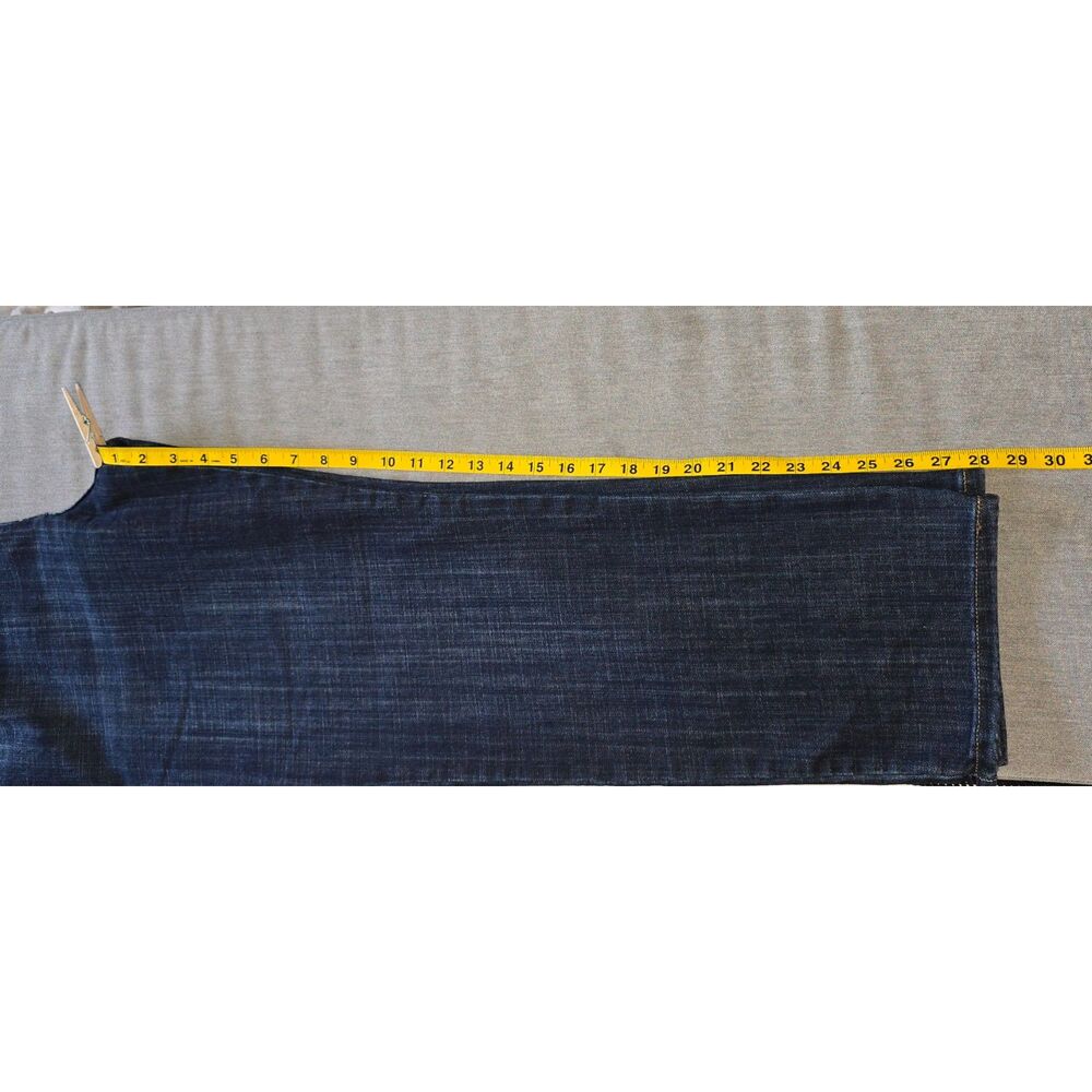 NWT Lee Women's Relaxed Fit Straight Leg Jean Mid Rise 16 Short Bewitched Blue - Picture 9 of 9